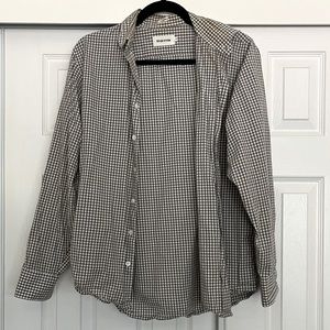 Warm Grey Checkered Taylor Stitch Shirt